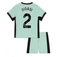 Otroški Nogometni dresi Chelsea Axel Disasi #2 Tretji 2023-24 Kratek Rokav (+ Kratke hlače)